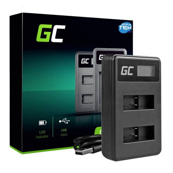 Caricatore Esterno Per Batterie Compatibili Con Gopro Hero 5 6 7 8 Usb Psu