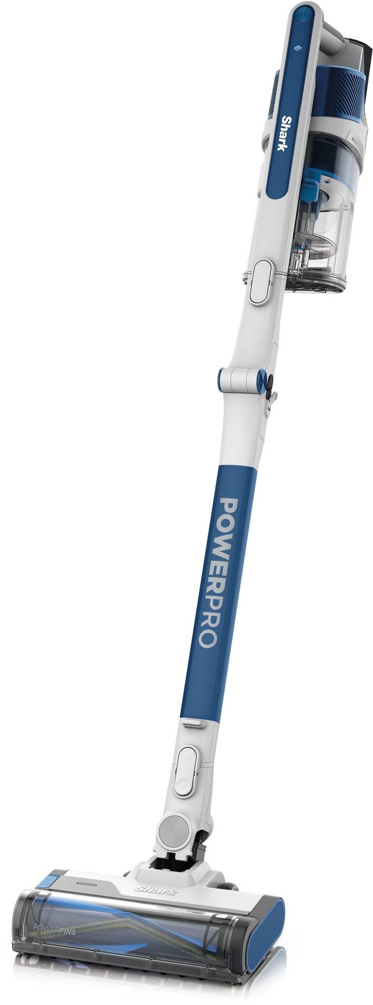 Shark IZ380EU scopa elettrica Aspirapolvere a Batteria Secco Senza sacchetto 0,7 L 181 W Metallico, Blu marino-1