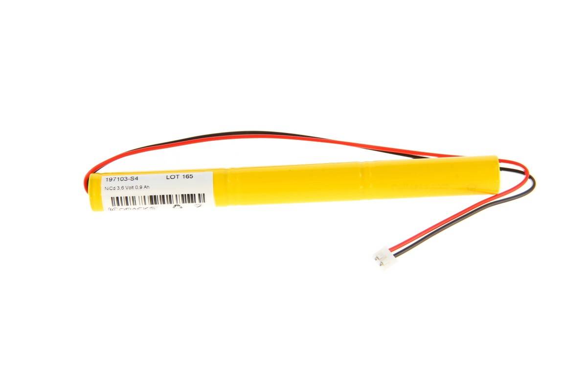 CoPacks NC Illuminazione di emergenza e sicurezza ricaricabile - Formato AA - 3,6 V 900 mAh 150x15 mm (JST EHR-2)-0