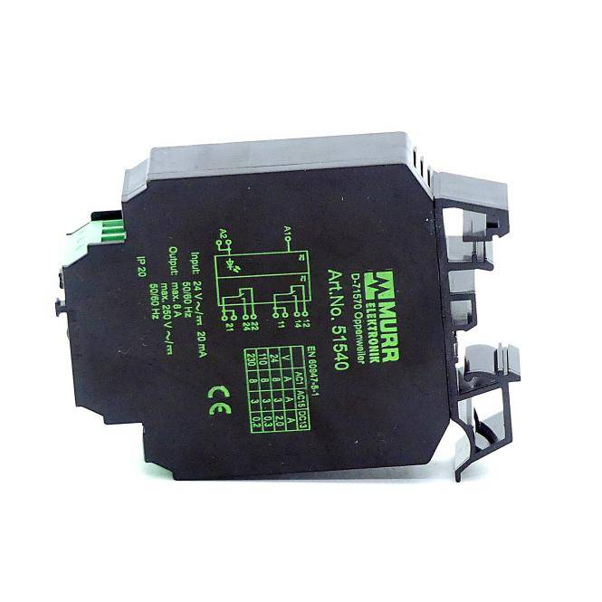 Murrelektronik - 51540 - Murr Elektronik RM 12/24 Ausgangsrelais | 51540-4