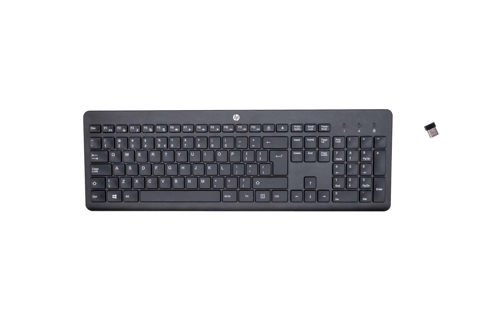HP 230 Tastatur RF Wireless Schwarz (3L1E7AA#ABB)-0