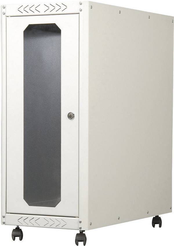 Digitus DN-CC 9001 mit Glastür Armadio per PC (L x A x P) 300 x 650 x 600 mm  Grigio (RAL 7035)