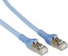 Metz Connect 1308453044-E RJ45 Cavo di rete, cavo patch CAT 6A S/FTP 3.00 m Blu con protezione 1 pz.