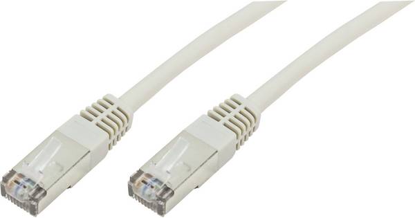 LogiLink 992298 RJ45 Cavo di rete, cavo patch CAT 5e SF/UTP 10.00 m Grigio  1 pz.