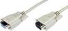 Digitus VGA Prolunga Spina VGA 15pin, Presa VGA 15pin 3.00 m Grigio AK-310200-030-E avvitabile Cavo VGA