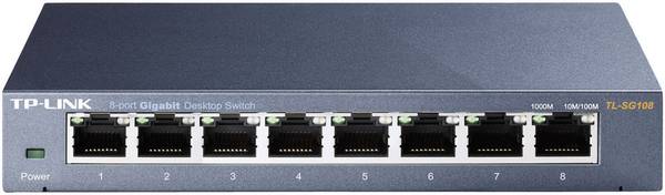 TP-LINK TLSG108 V4 TL-SG108 V4 Switch di rete 8 Porte 1 GBit/s