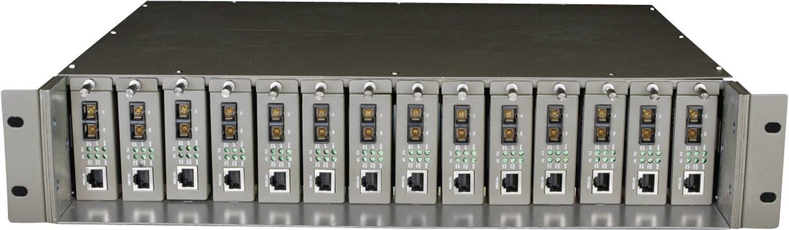 TP-Link Omada MC1400 14-Slot-Rackmountgehäuse für Medienkonverter-0