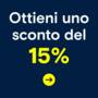 15% di sconto!