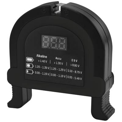 Ansmann Batterijtester Check-It Meetbereik (batterijtester) 1.2 V, 1.5 V, 3 V, 9 V Oplaadbare batterij, Batterij 4000001