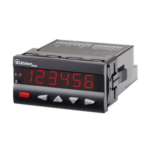 Kübler Group Voorinstelbare teller Codix ,   Inbouwmaten 92 x 45 mm, 10-30 V/DC