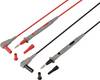 VOLTCRAFT MS-4P Veiligheidsmeetsnoerenset 1.20 m Zwart, Rood