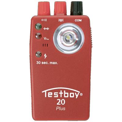 Testboy 20 Plus Doorgangstester  CAT II 300 V LED, Akoestisch