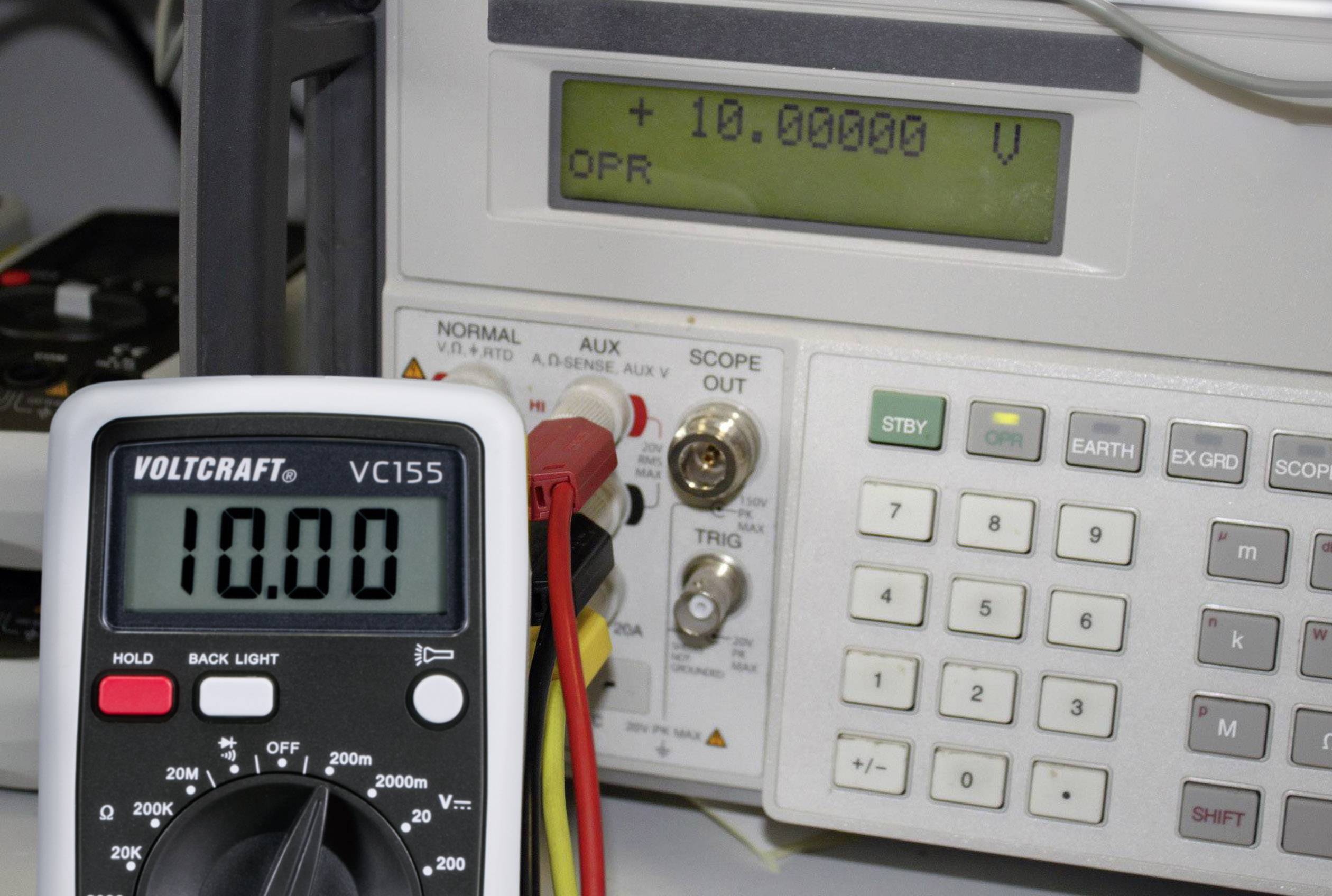 VOLTCRAFT VC155 Multimeter Digitaal CAT III 600 V Weergave (counts): 2000-6