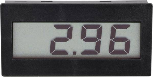 VOLTCRAFT DVM 310 Digitaal inbouwmeetapparaat ±199,9 mV (willekeurig uit te breiden door voorschakeling van weerstanden)