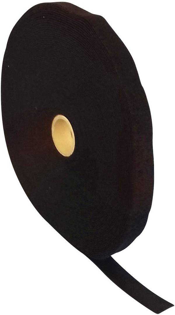 FASTECH® T0605099991125 Klittenband  Om te bundelen Haak- en lusdeel (l x b) 25000 mm x 50 mm Zwart 25 m