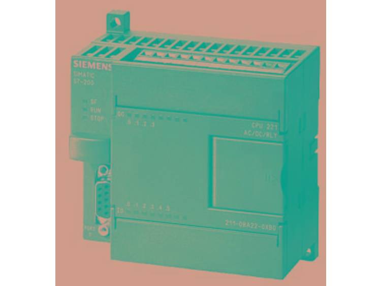 Siemens CPU 221 AC-DC-Relais PLC-aansturingsmodule 6ES7211-0BA23-0XB0 115 V-AC, 230 V-AC