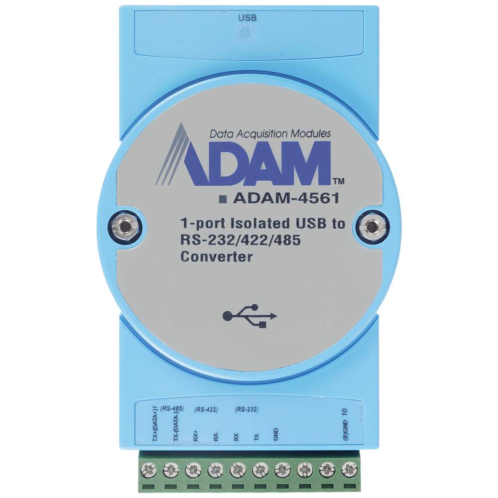 Advantech ADAM-4561 Interfaceconverter RS-232, RS-422, RS-485, USB Aantal uitgangen: 1 x 5 V/DC