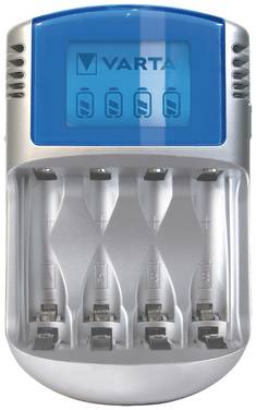 Varta LCD Charger 4x5716 & 12V & USB Batterijlader NiMH AAA (potlood), AA (penlite)