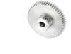 Reely Staal Recht tandwiel Soort module: 0.5 Boordiameter: 4 mm Aantal tanden: 55