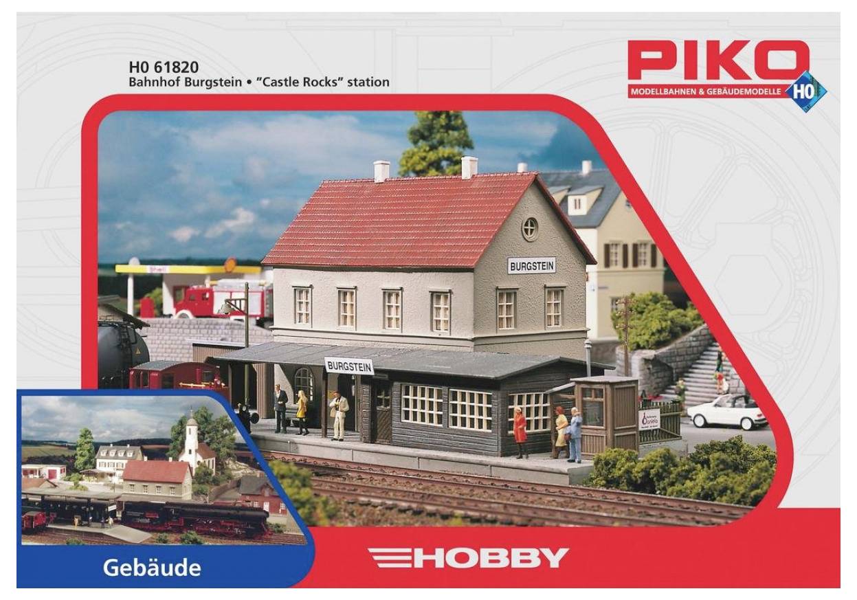 Piko H0 61820 H0 Station Burgstein-1