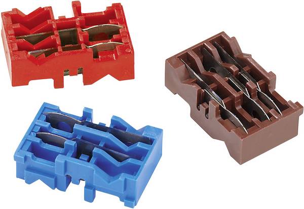 Weidmüller 9032020000 CASSETTE CST Kabelstripper-mescassette Geschikt voor: Coaxkabel, Ronde datakabel 2.5 tot 8 mm Geschikt voor merk Weidmüller 9030500000