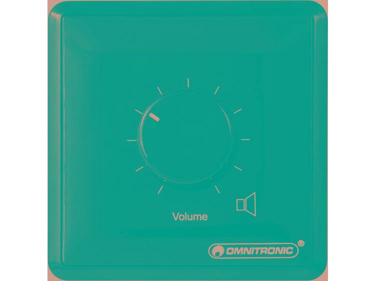 Omnitronic ELA-audiovolumeregelaar, 30 W mono zw