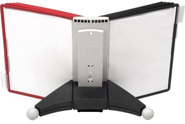 DURABLE SherpaTable displaypaneelsysteem, 10 displaypanelen, zwart/rood-6