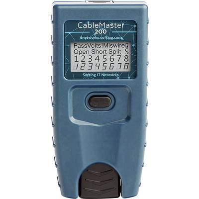 Softing CableMaster 200  Leidingzoeker Lijnvolging, Indentificatie
