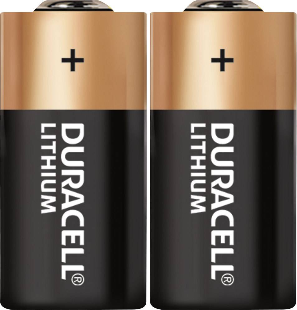 Duracell CR123 CR123A Fotobatterij Lithium 1400 mAh 3 V 2 stuk(s)