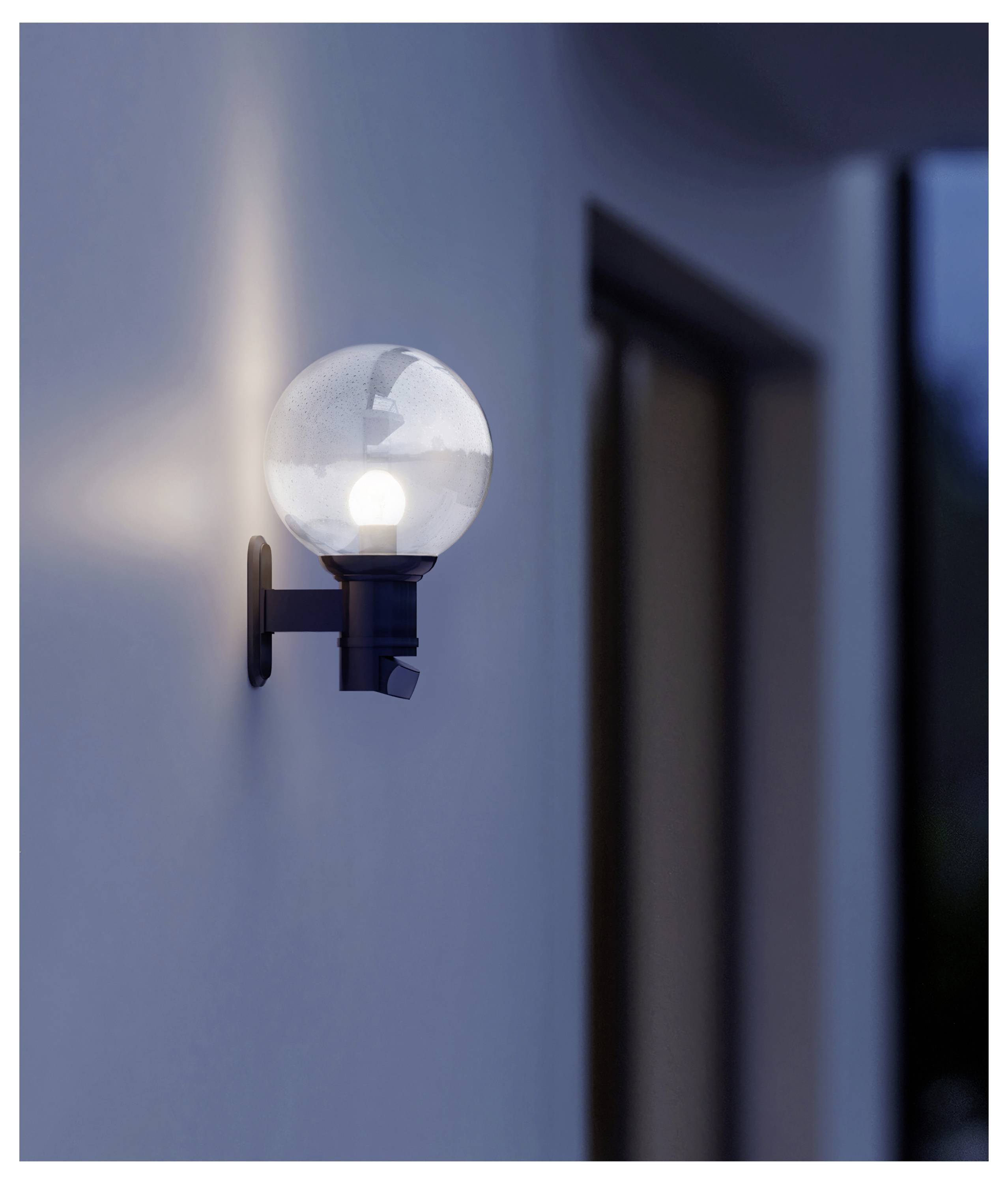 Steinel L 560 S 634216 Buitenlamp met bewegingsmelder (wand) Spaarlamp, LED E27 60 W Zwart – Foto 2 van 2