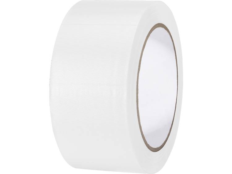 TOOLCRAFT 832450W-C Multifunctioneel PVC-plakband (l x b) 33 m x 50 mm Wit PVC Inhoud: 1 rollen