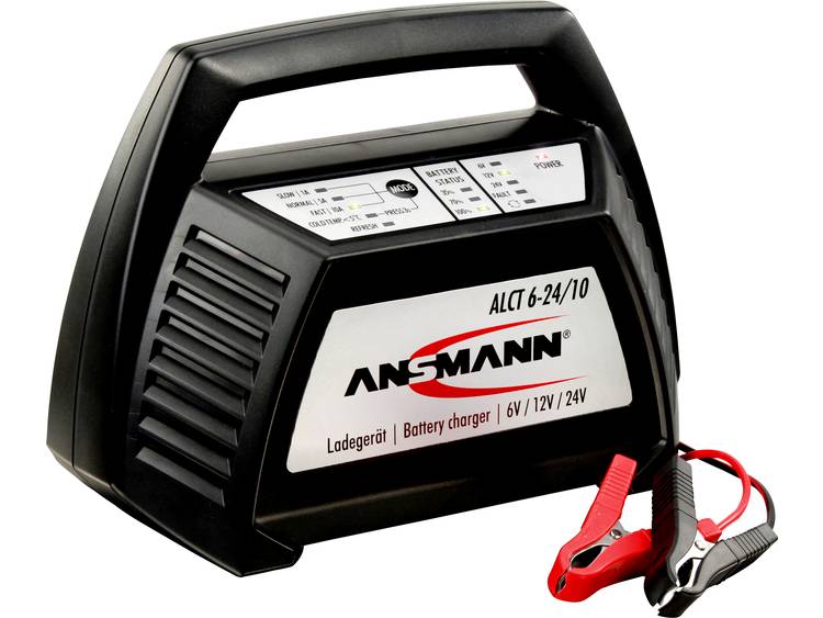 Ansmann Automatische oplader ALCT 6-24-10 Acculader 6 V, 12 V, 24 V