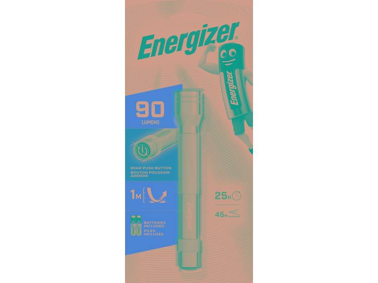 Energizer Envaluet06 Value Metalen Zaklamp 2x Aa