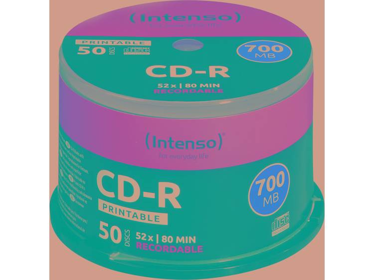 Intenso CD-R 700MB-80min printable (1801125)