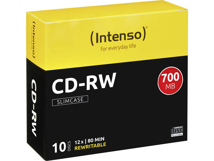 Intenso CD-RW 700MB-80min, 12x (2801622)