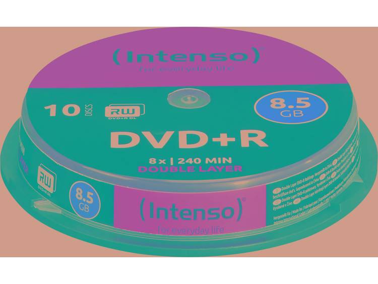 Intenso DVD+R 8.5GB, DL, 8x (4311142)