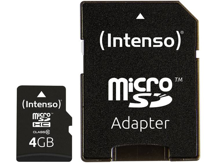 Intenso MICRO SD CARD 4GB CL10 INTENSO (3413450)
