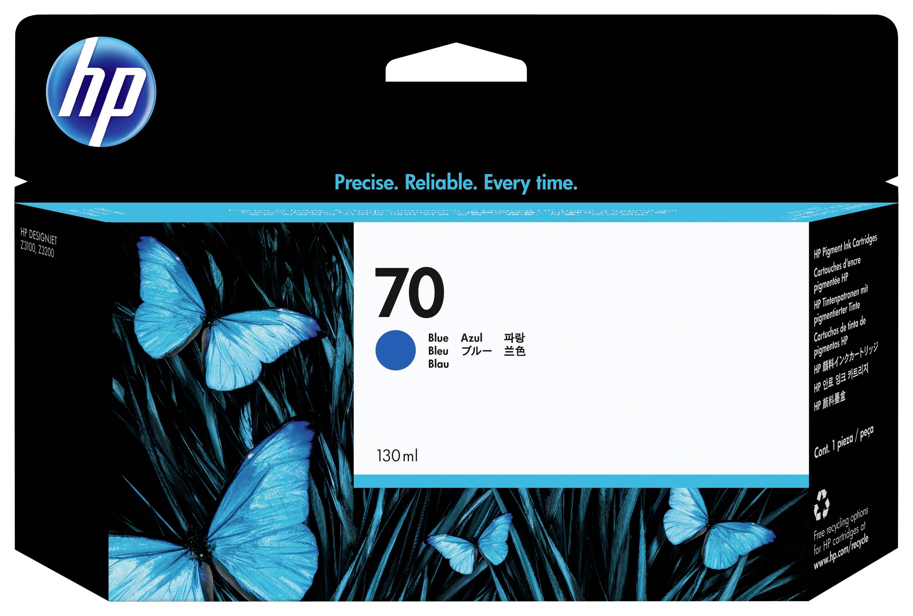 HP Inktcartridge 70 Origineel Blauw C9458A