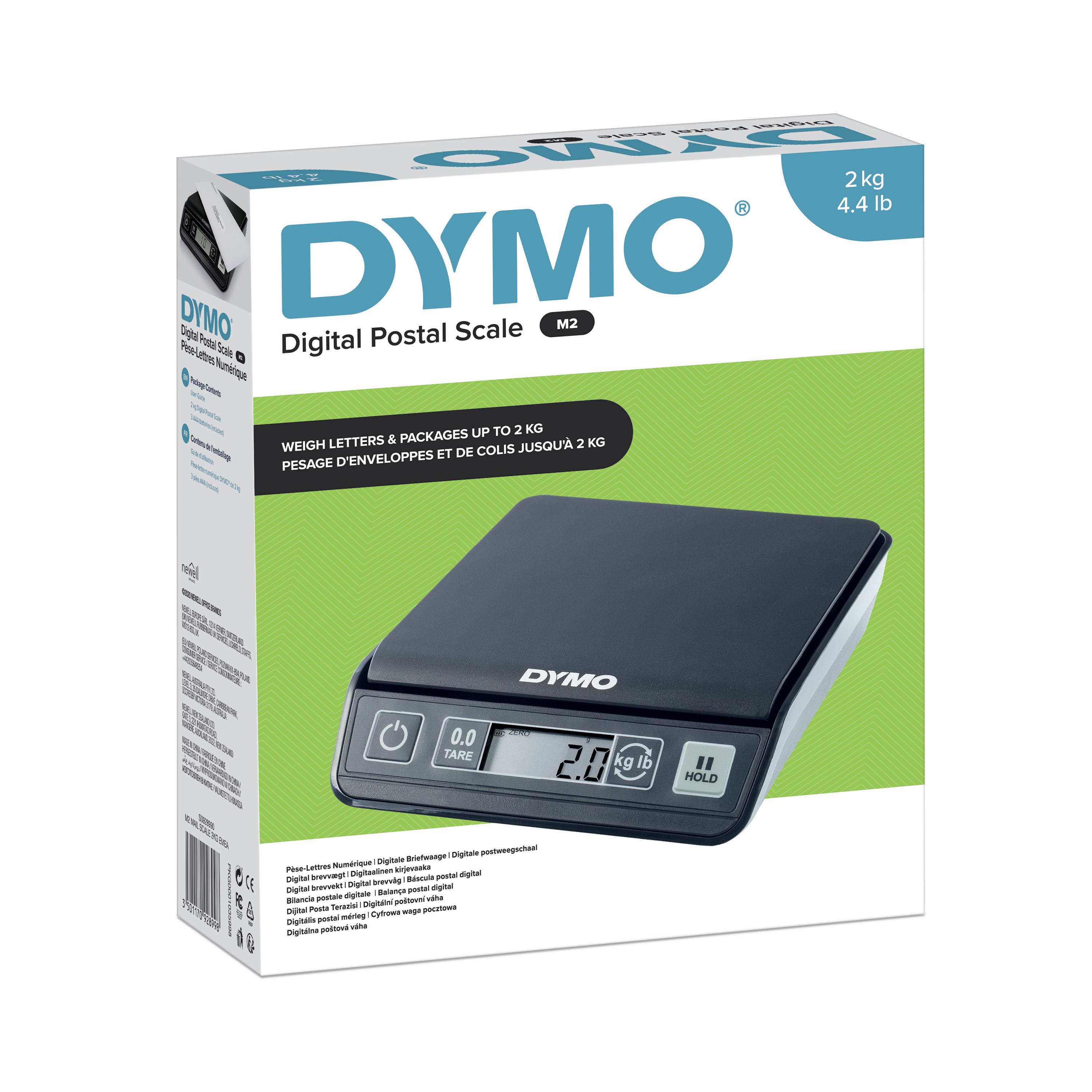 DYMO DYMO M2 - Briefwaage - Kapazität: 2 kg / 4.4 Pfunde S0928990 Brievenweegschaal Weegbereik (max.) 2 kg Resolutie 1 g-6