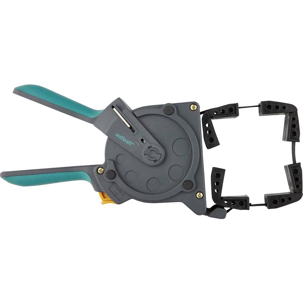 Wolfcraft One-hand Belt Clamp 5 M With 4 Vice Jaw Ergonomic Handle 3681000