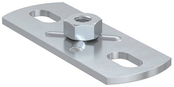 Fischer 79666 GPL M 10 Grondplaat 80 mm  25 stuk(s)