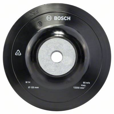 Bosch Accessories 1608601033 Steunschijf Standard, M14, 125 mm, 12.500 omw/min Diameter 125 mm