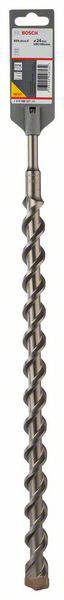 Een speciaal boorbeetje met een spiraalvormig ontwerp, geschikt voor het boren in beton en metselwerk. Verpakking met merklogo bovenaan.