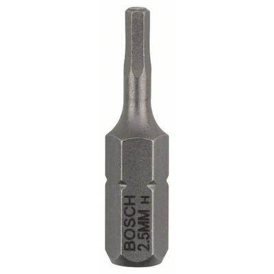 Bosch Accessories  Inbus-bit 2.5 mm   Extra hard C 6.3 3 stuk(s)