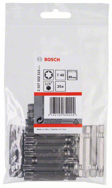 Bosch BITS T40 XH 49MM 25 STK – Foto 2 von 2