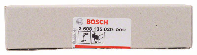 Een rechthoekige verpakking met het Bosch-logo en productnummer '2 608 135 020-000', geschikt voor decoupeerzagen met een lengte van 300 mm.