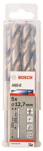 Bosch METALBOR HSS-G 127X151MM 5 STK – Foto 2 von 2