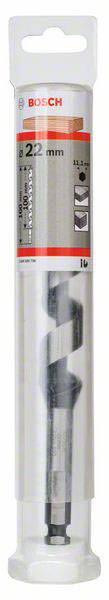 Packaging of a Bosch drill bit, 22 mm, spiral drill, suitable for concrete and similar materials.