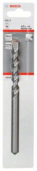 Bosch 2 608 597 666 cylindrical concrete drill bit 11mm – Foto 2 von 2