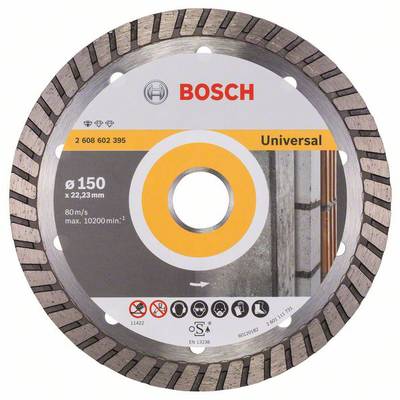 Bosch Accessories 2608602395 Bosch Diamanten doorslijpschijf Diameter 150 mm   1 stuk(s)